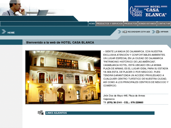 www.hotelcasablancaperu.com