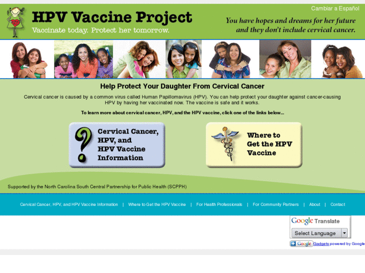 www.hpvvaccineproject.com