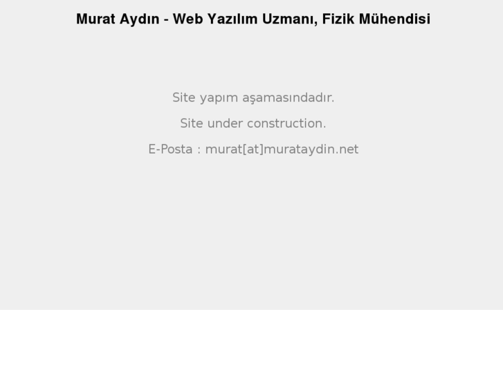 www.murataydin.net