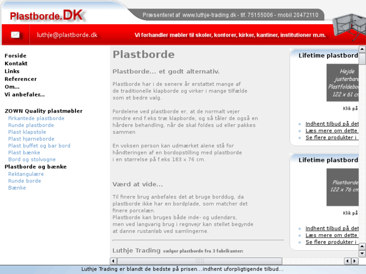 www.plastborde.dk