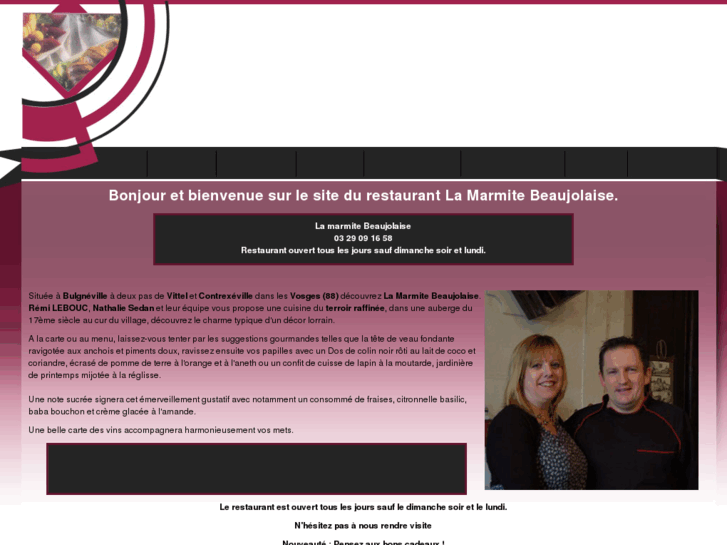 www.restaurant-lamarmitebeaujolaise.com