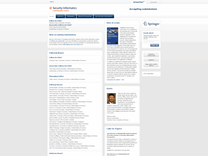 www.security-informatics.com