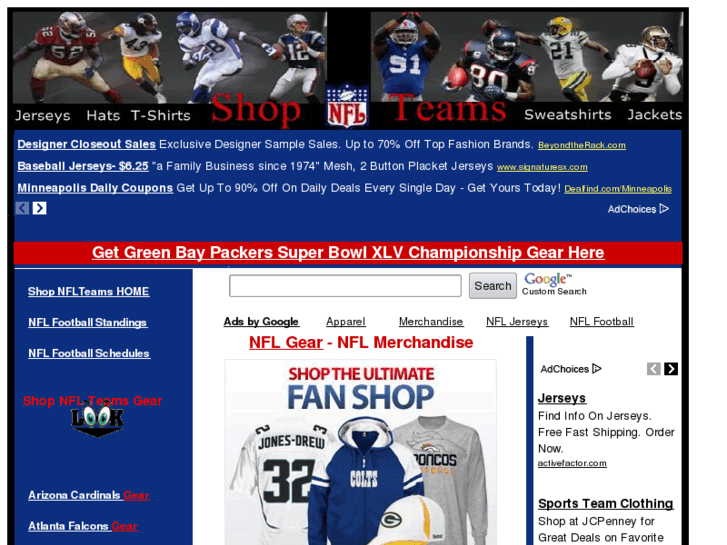 www.shopnflteams.com