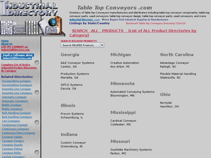 www.tabletopconveyors.com