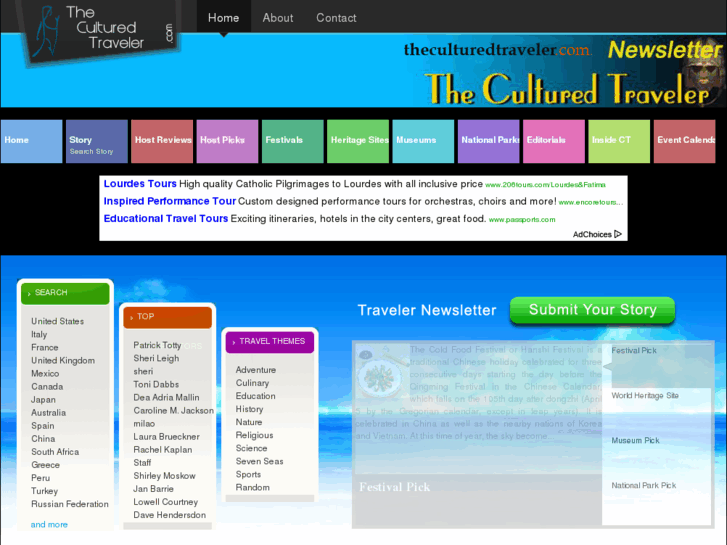 www.theculturedtraveler.com