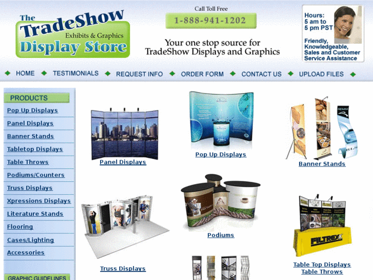 www.thetradeshowdisplaystore.com