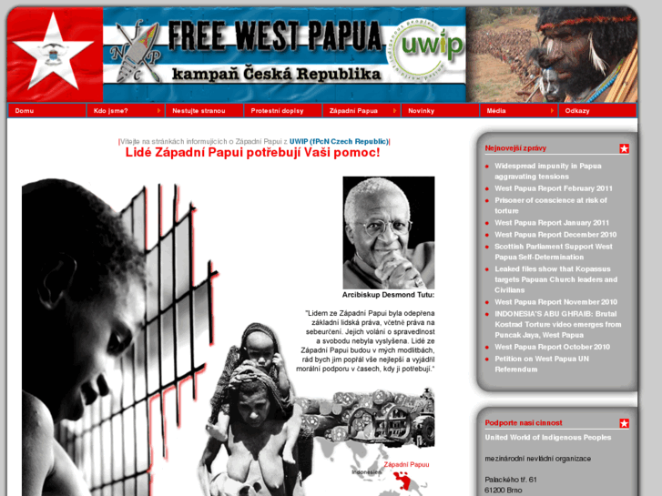 www.freewestpapua.cz