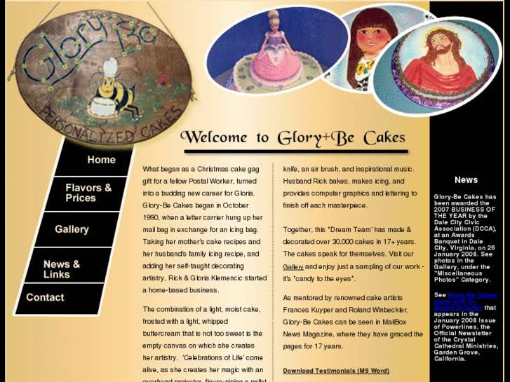 www.glorybecakes.com