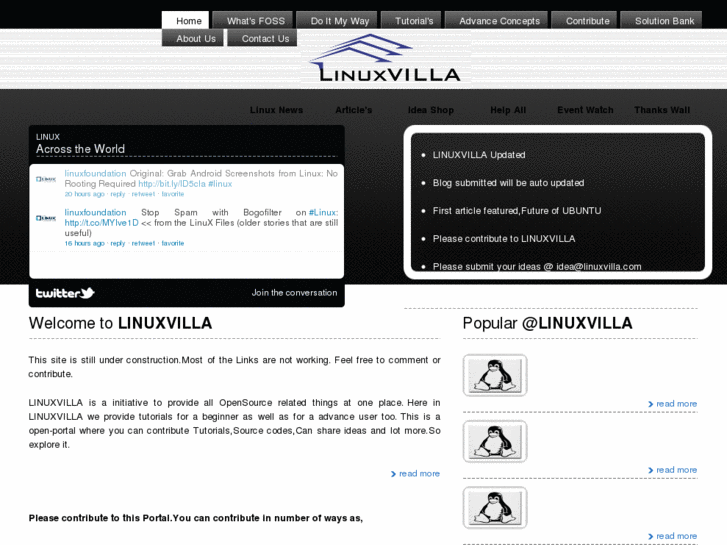 www.linuxvilla.com