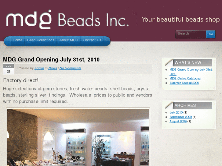 www.mdgbeads.com