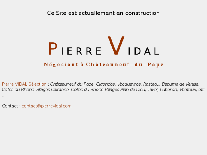 www.pierrevidal.com