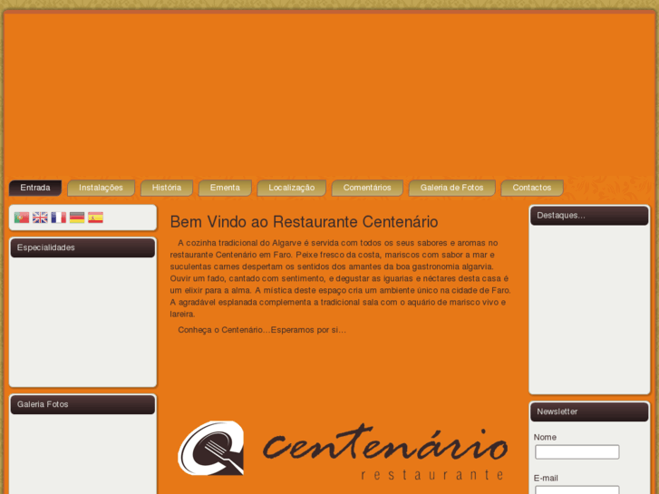 www.restaurantecentenariofaro.com