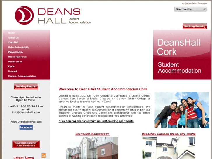 www.studentaccommodationincork.com