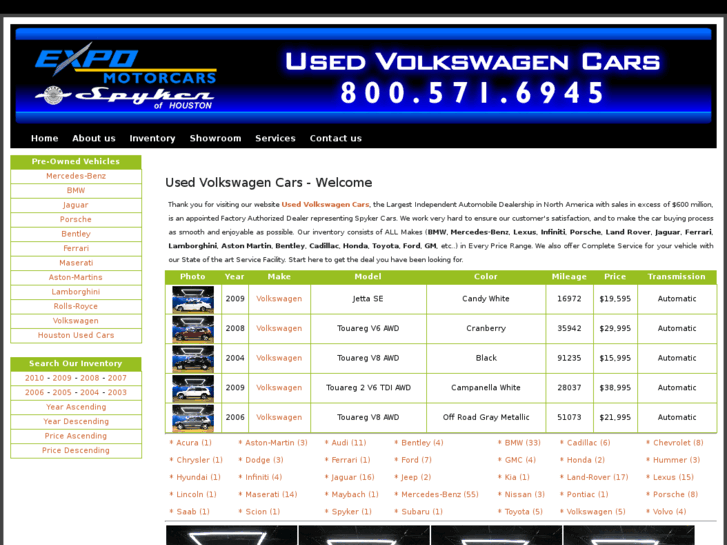 www.usedvolkswagencars.us