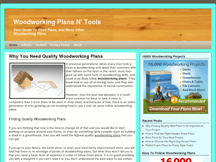 www.woodworkingplansntools.com