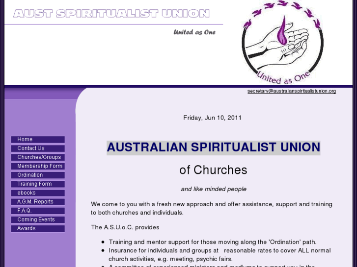 www.australianspiritualistunion.org