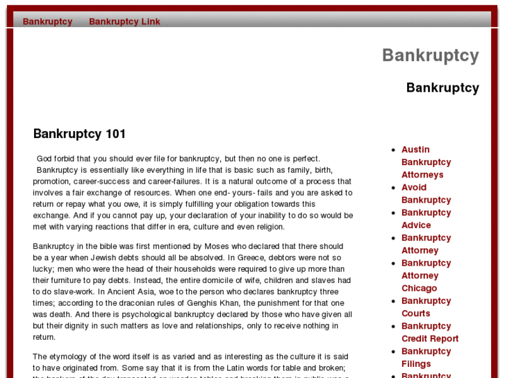 www.bankruptcyreviews.com