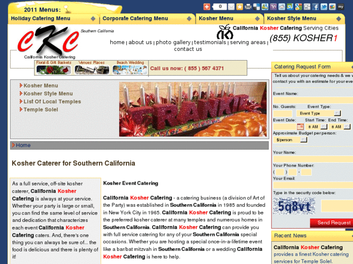 www.californiakoshercatering.com