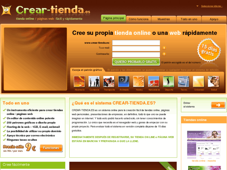 www.crear-tienda.es