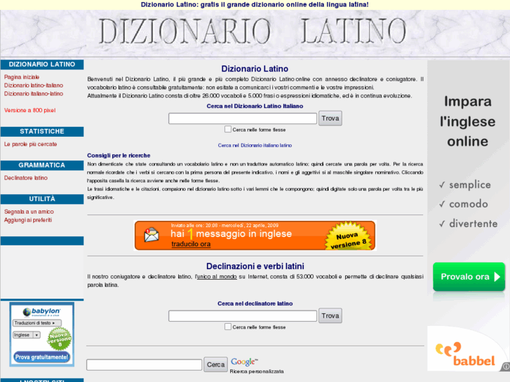 Scaricare Gratis Dizionario Di Latino Online