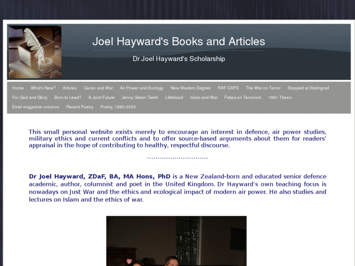 www.joelhayward.org