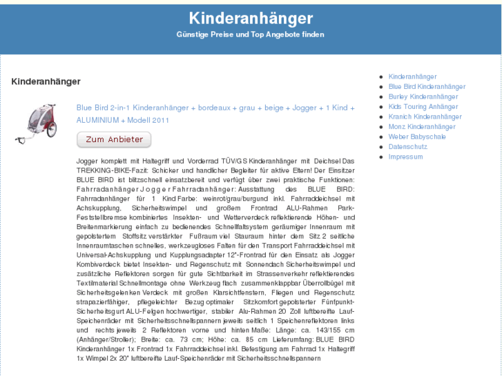 www.kinder-anhaenger.com