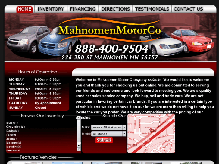 www.mahnomenmotors.com