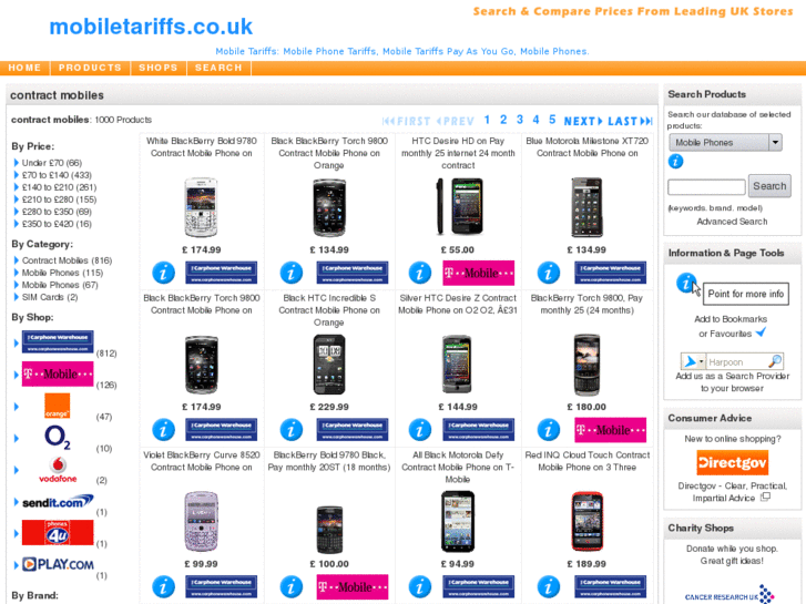 www.mobiletariffs.co.uk