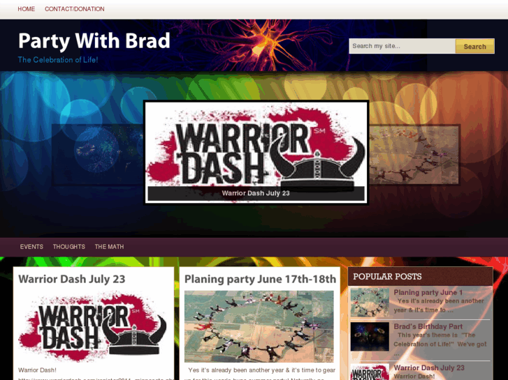 www.partywithbrad.com