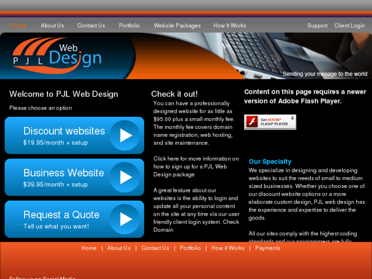 www.pjlwebdesign.com