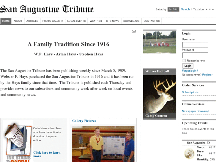 www.sanaugustinetribune.com