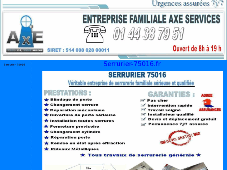 www.serrurier-75016.fr