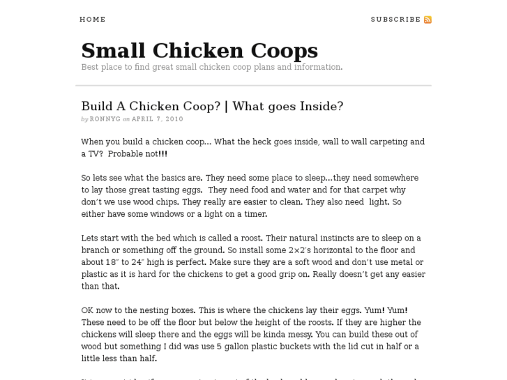 www.small-chicken-coops.com