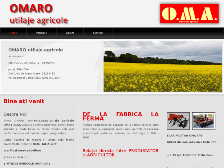 www.utilajeagricole-omaro.com