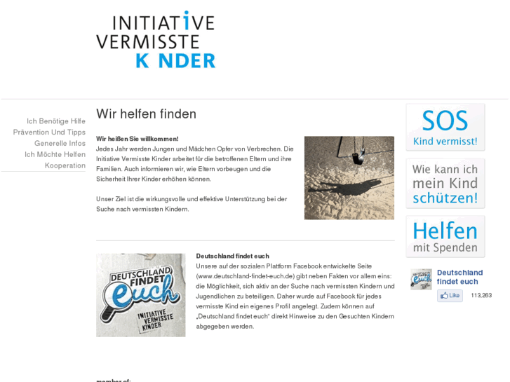 www.vermisste-kinder.de