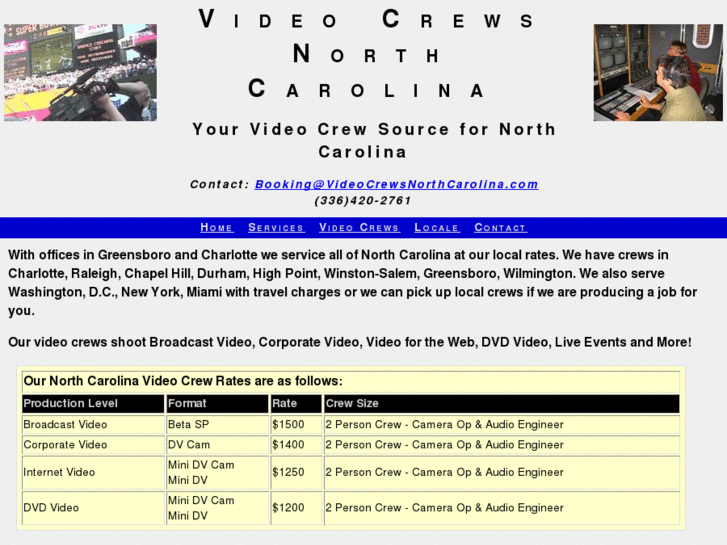 www.videocrewsnorthcarolina.com