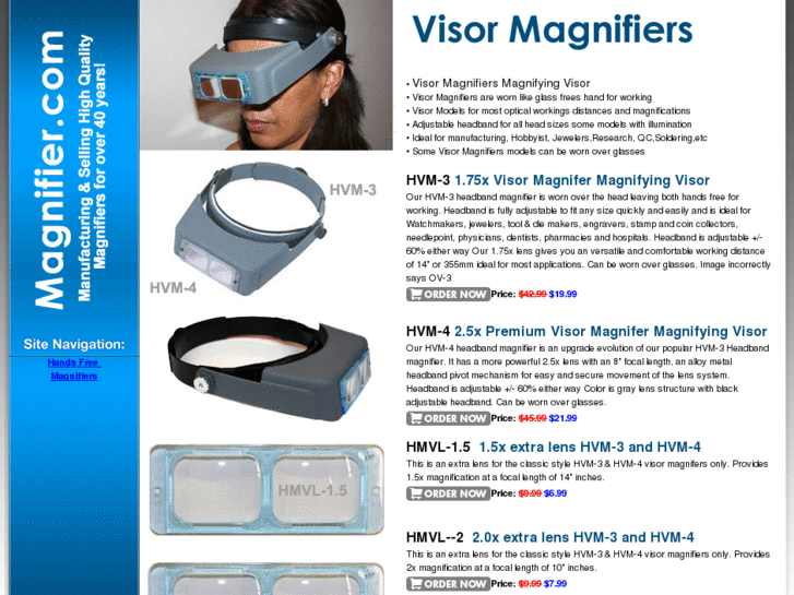 www.visormagnifiers.com