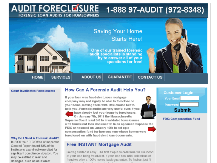 www.auditforeclosure.com