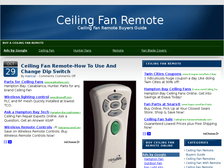 www.ceilingfanremote.net