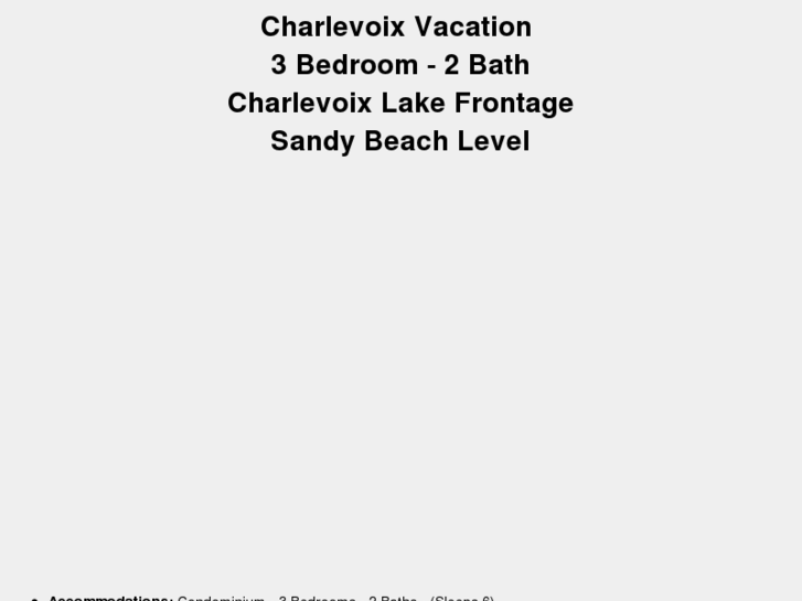 www.charlevoixvacation.com