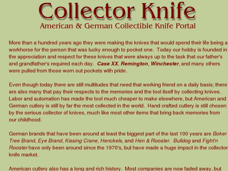 www.collectorknife.net