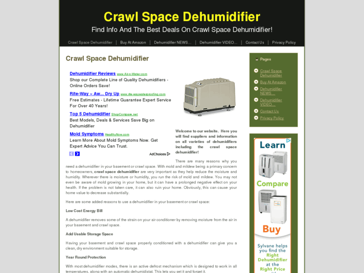 www.crawlspacedehumidifier.net