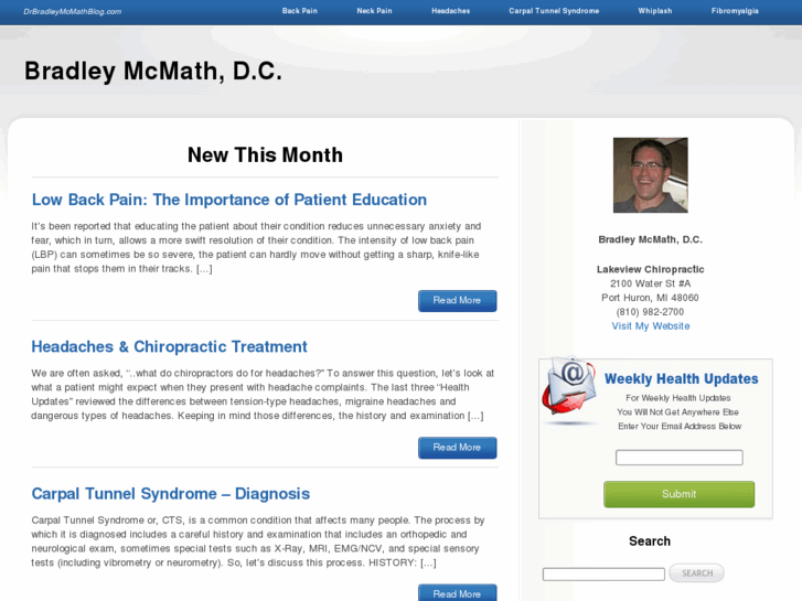 www.drbradleymcmathblog.com