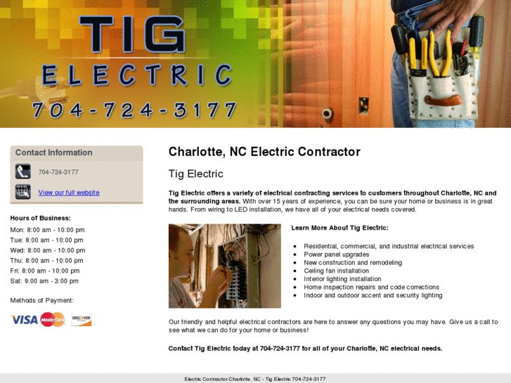 www.electriccontractorcharlotte.com