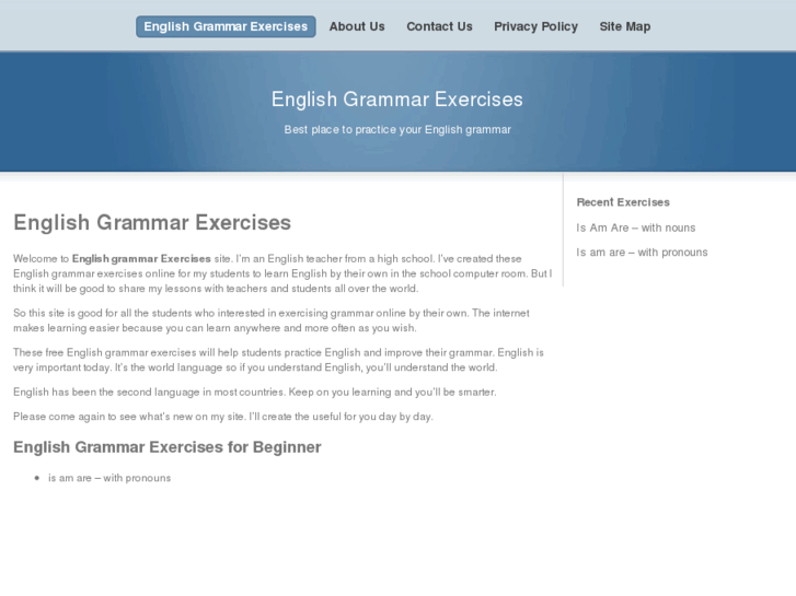 www.englishgrammarexercises.net