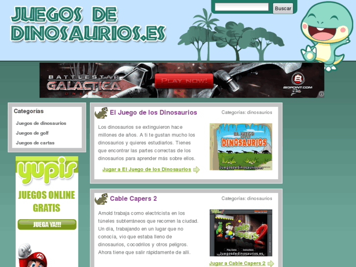 www.juegosdedinosaurios.es