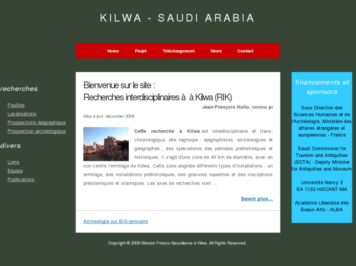 www.kilwa-arabie.com