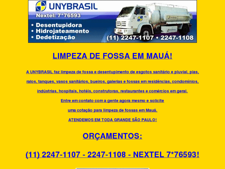 www.limpezadefossaemmaua.net