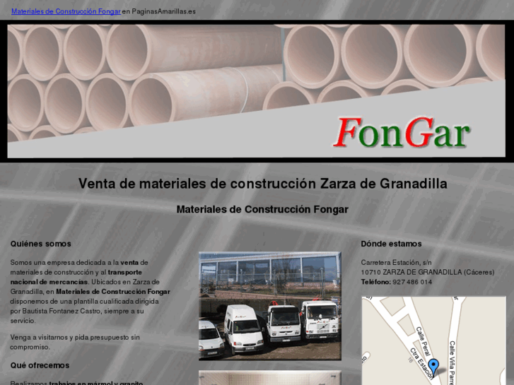 www.materialesdeconstruccionfongar.info