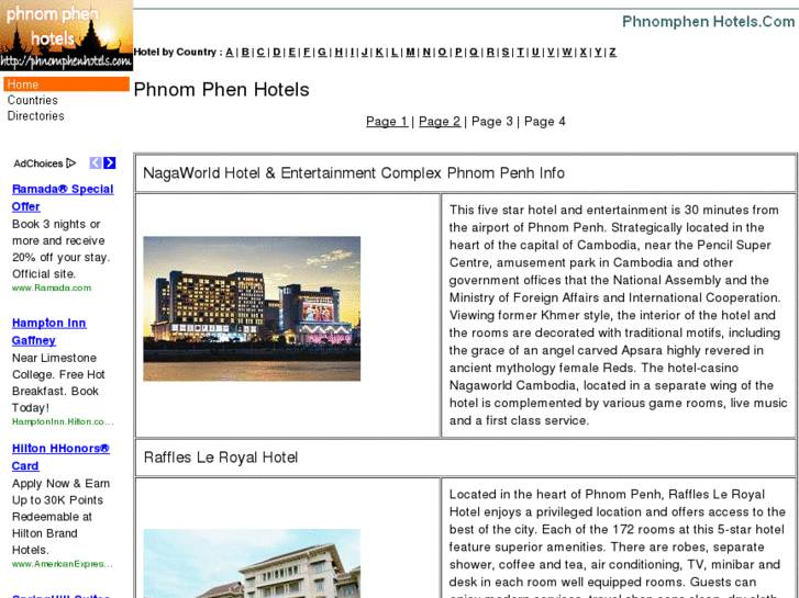 www.phnomphenhotels.com